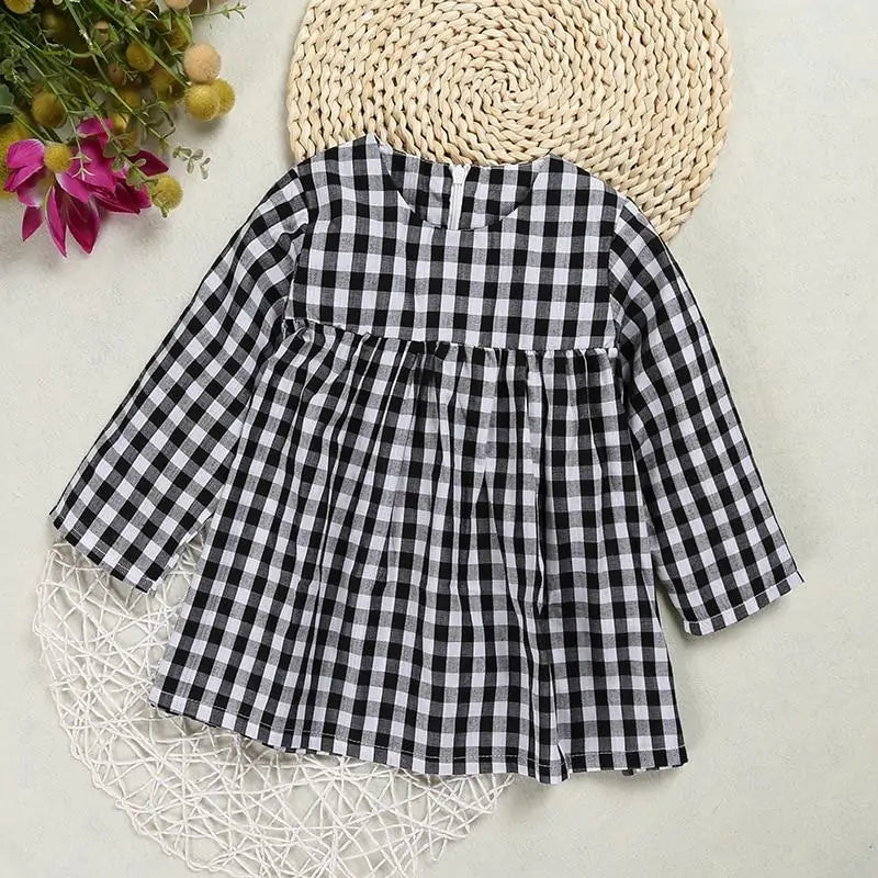 Fashion baby dress winter