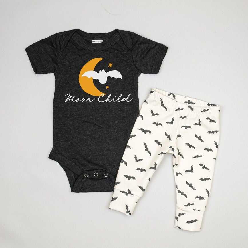 Baby Bats Halloween Slim Jogger Leggings