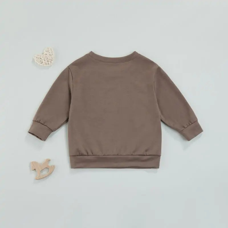 Bubba & Sis Cozy Print Pullover