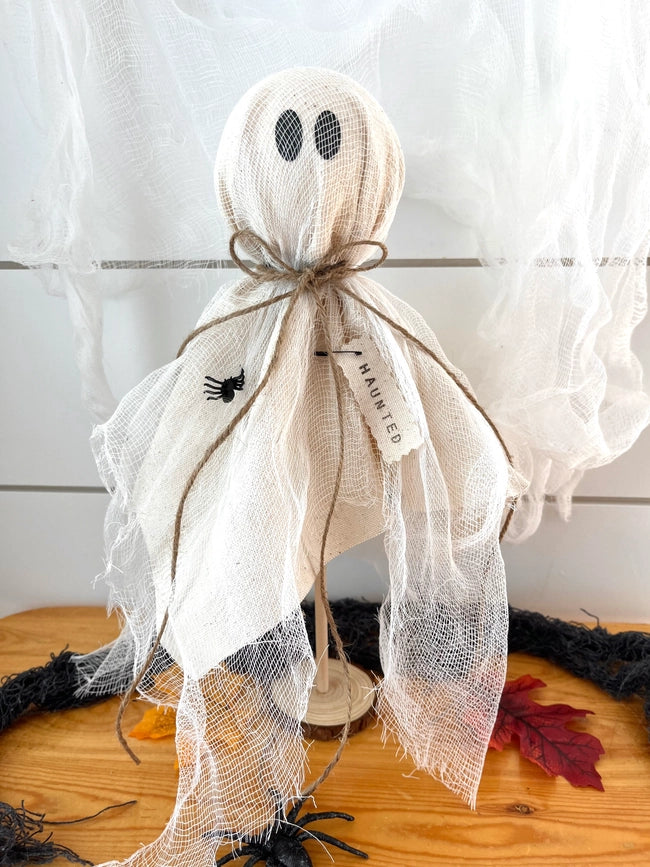 Rustic Halloween Ghost / Home Decor - 3 sizes