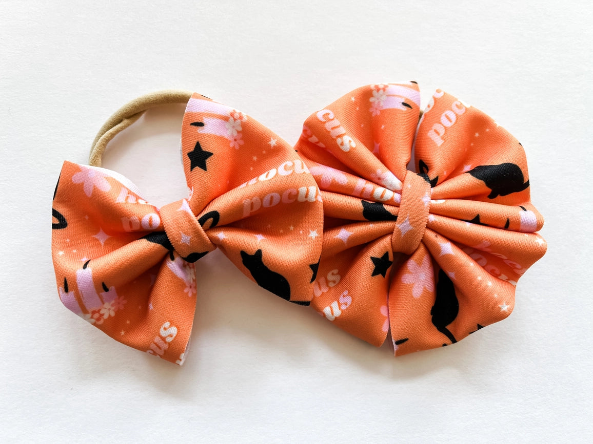 Spooky Season Baby Bow Headbands - NOW AVAILABLE!