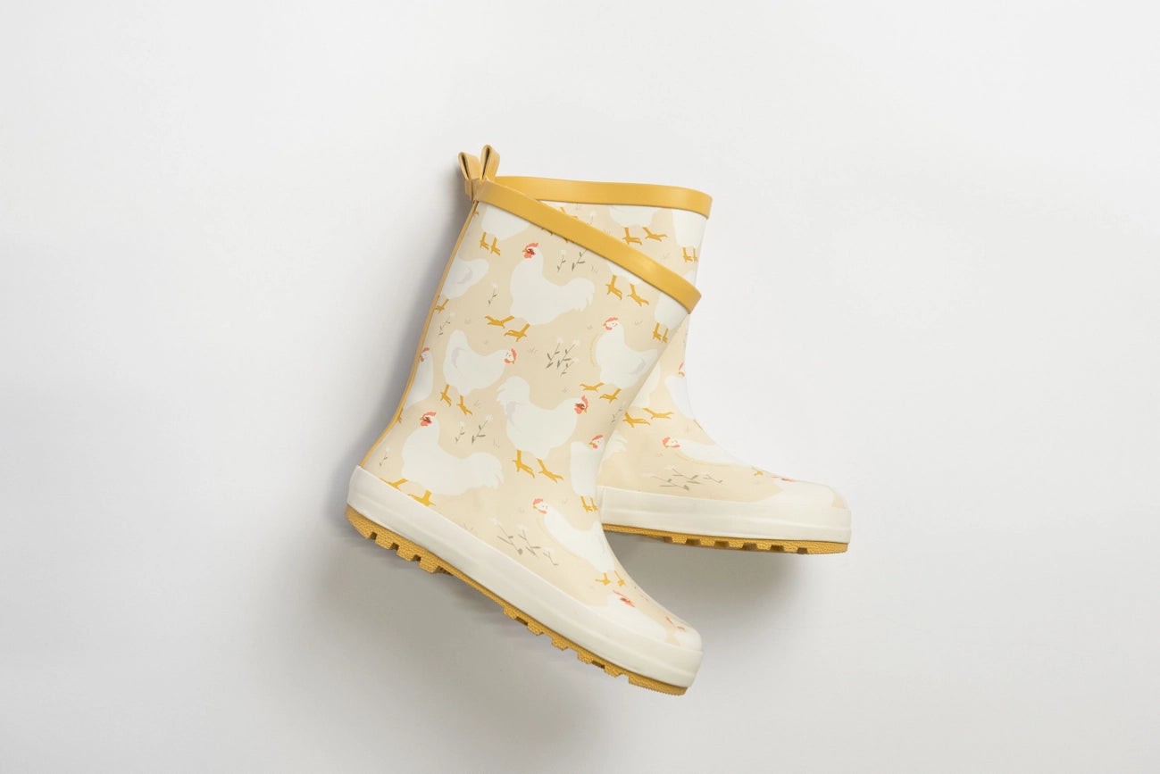 Chicken "Rain" Boots - Toddler Rain Boots