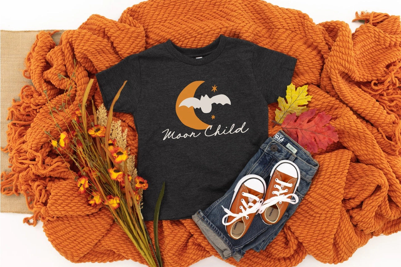 Moon Child / Halloween Boy or Girl Toddler Tee