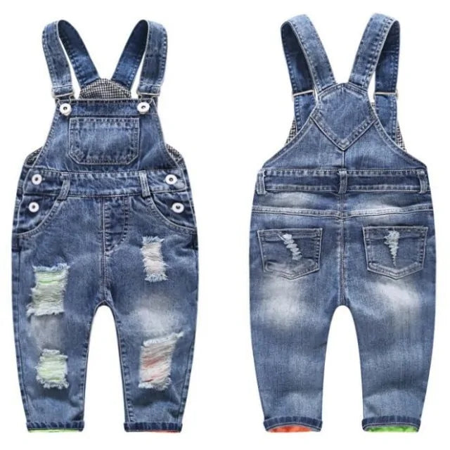 Toddler and Kids Jean Overalls