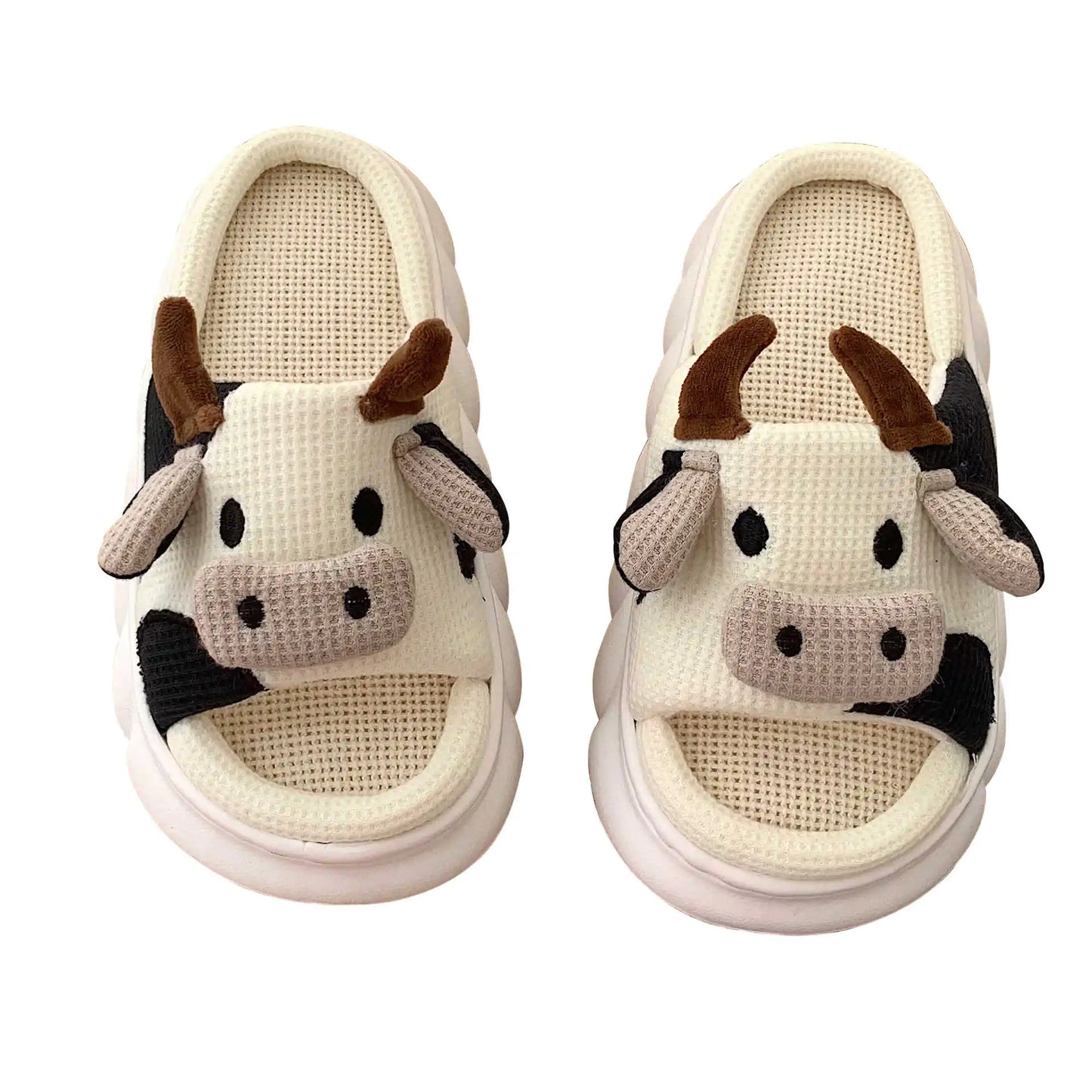 Milk Cow Slippers - Adult Size