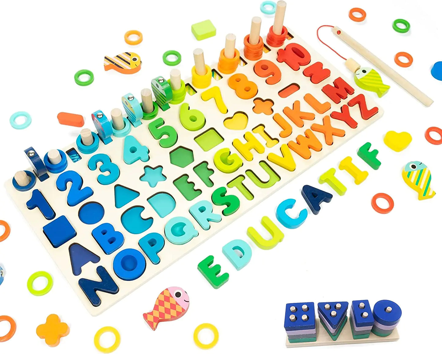 Montessori Educational Wooden Puzzle