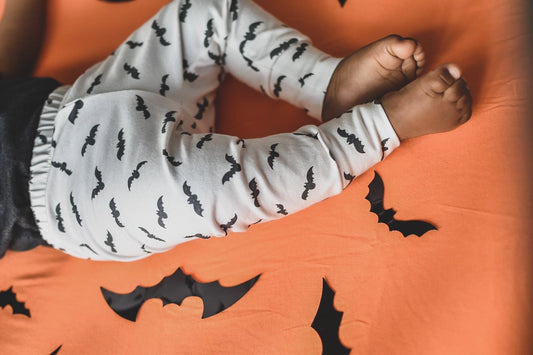 Baby Bats Halloween Slim Jogger Leggings