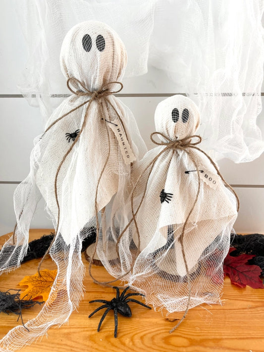 Rustic Halloween Ghost / Home Decor - 3 sizes