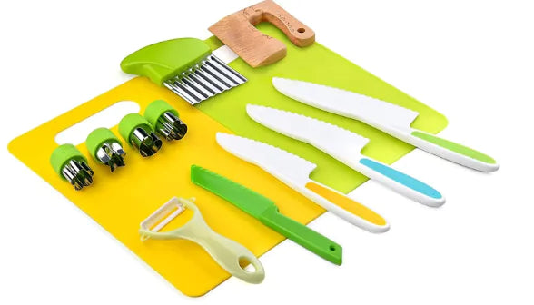 Little Chef's Kitchen Tool Set – 13-Piece Montessori Collection