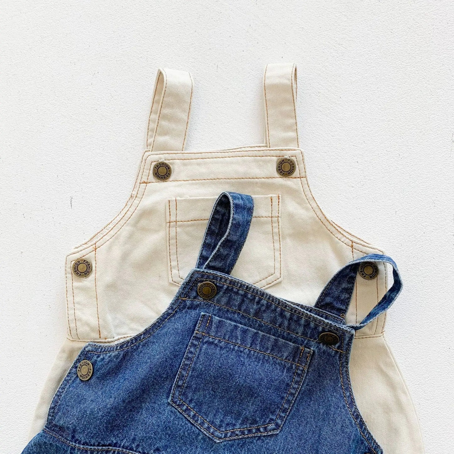 Denim Baby Overall Romper