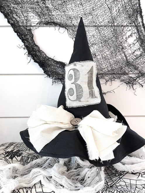 Primitive Witch Hat / Halloween Home Decor